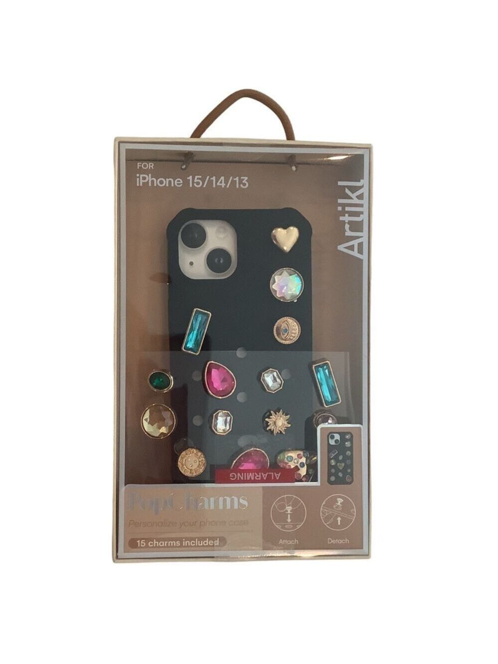 Artikl iPhone 15 14 13 Pop Charms Bedazzle Case New